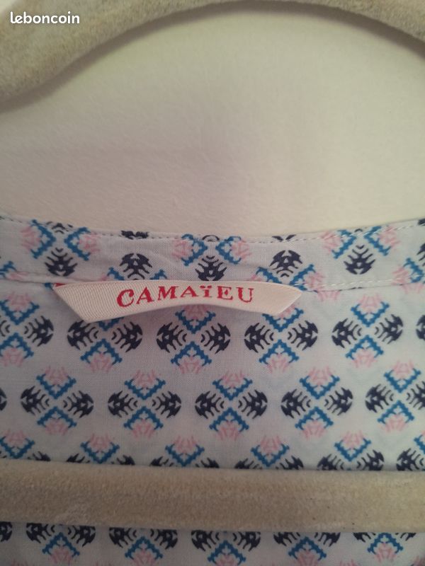 Blouse à motifs géométriques (image 3)