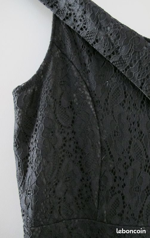 Robe noire style rétro neuve (image 1)