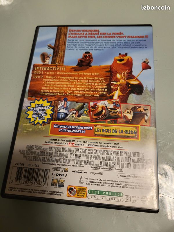 DVD Film Les Rebelles de la forêt (image 2)