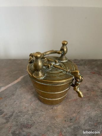 ANCIENNE PILE A Godets Poids Charlemagne EUR 30,00 - PicClick FR