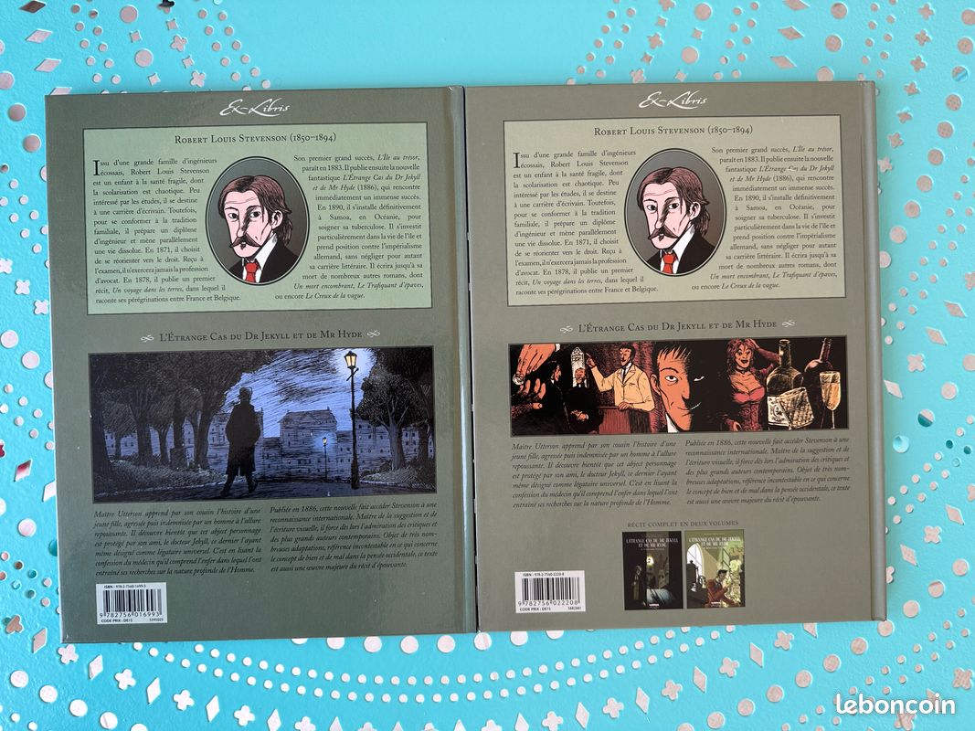 Lot 2 BD L'étrange cas du Dr Jekyll et de Mr Hyde (image 2)