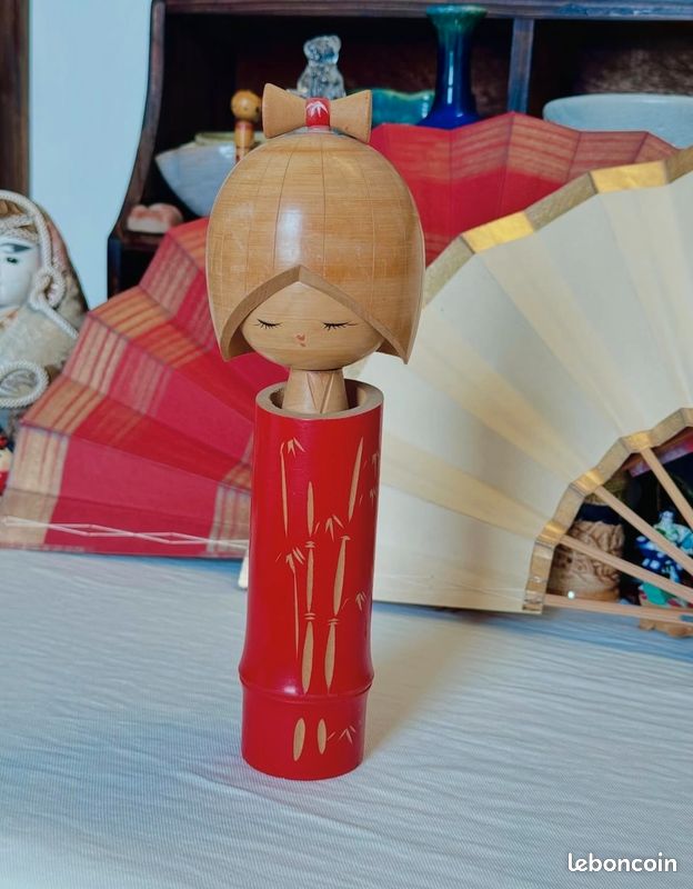 Poupée japonaise Kokeshi – petit modèle 13cm - Collection
