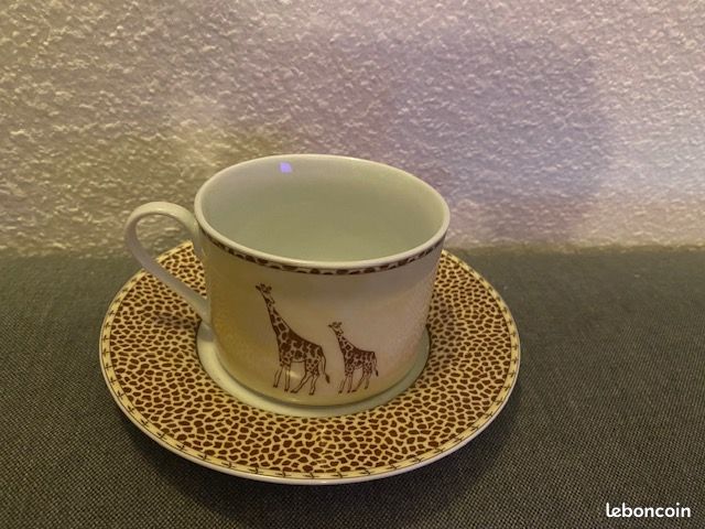 Tasse à Café Tasse à Thé Tasse avec Soucoupe Shabby Chic et Romantique