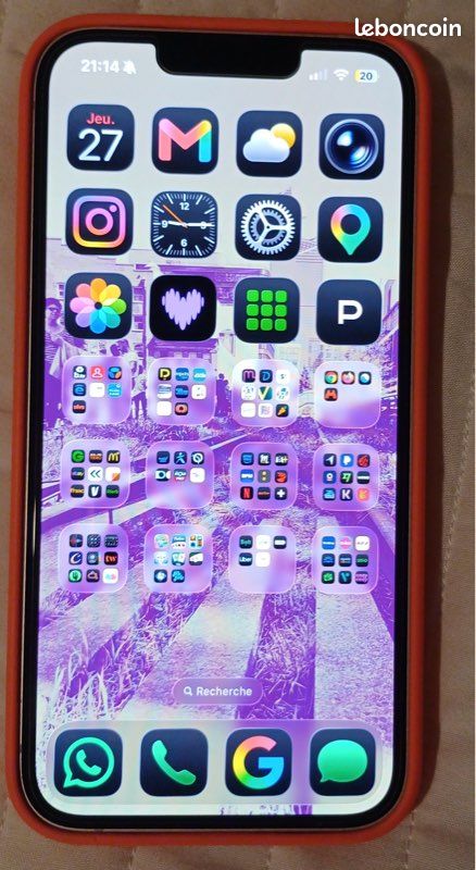 IPhone 17e 256 Go Rose pastel – Comme neuf (image 1)
