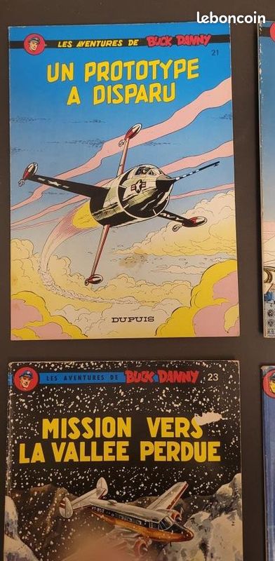 BD - BUCK DANNY - du 17 au 24 - 1977 à 1983 (image 13)