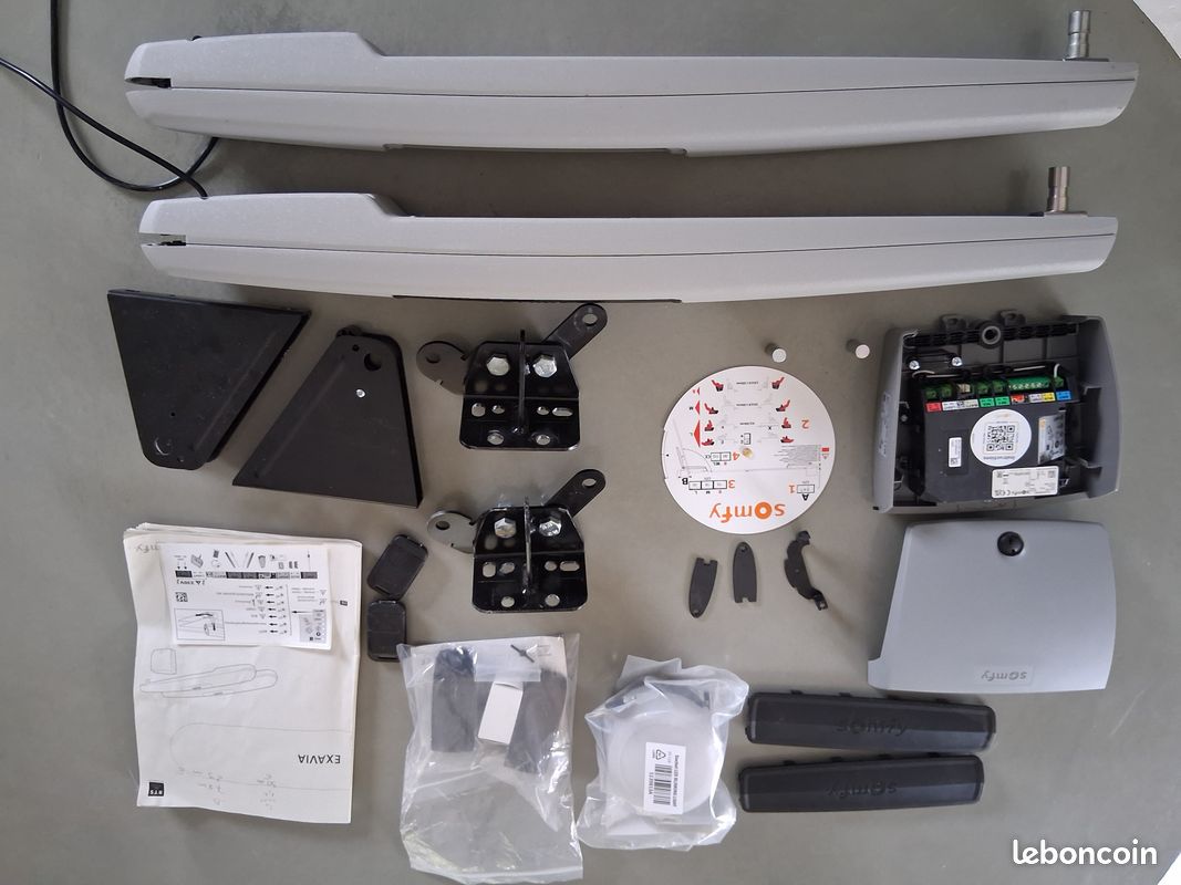 Motorisation de portail - SOMFY Exavia Flash - comme neuf (image 2)