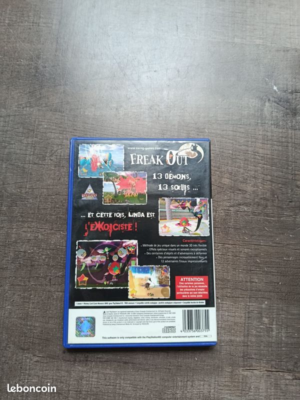 Freak out - PS2 - Jeu Occasion Pas Cher