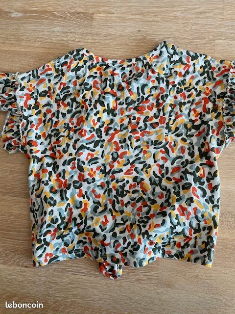 Blouse tee shirt colorée fille 6 ans (image 4)