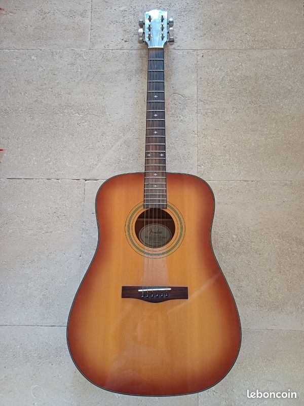Guitare folk fender DG-16 SB - Instruments de musique