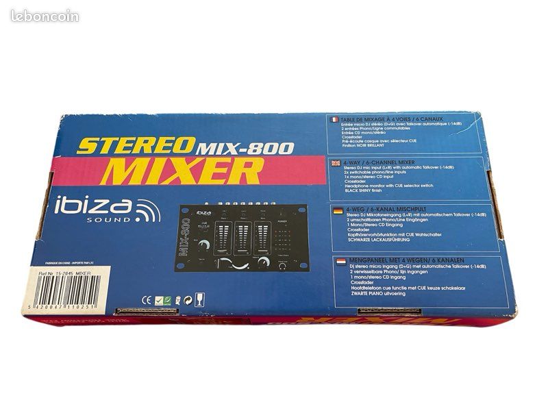 Table de mixage - Stéréo mix 800 (image 6)