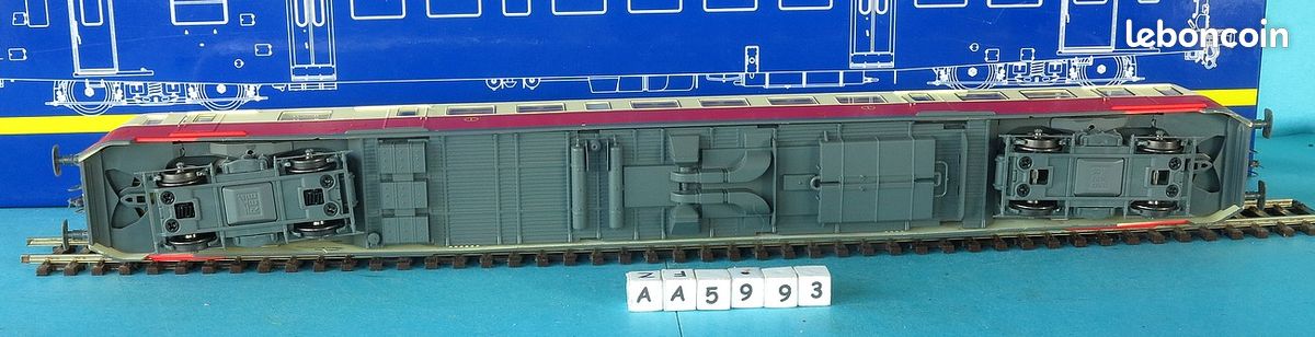 Autorail Proto Models X 2800 Échelle O – Édition Limitée, Neuf, Toit Crème