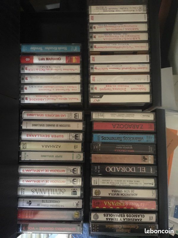 Lot Cassettes audio FLAMENCO K7 (image 1)