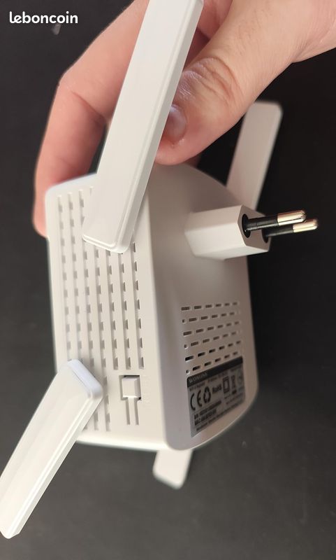 Répéteur WiFi 6 AX1800 Mbps Amplificateur WiFi Puissant avec Port Gigabit, Double Bande WiFi (image 4)