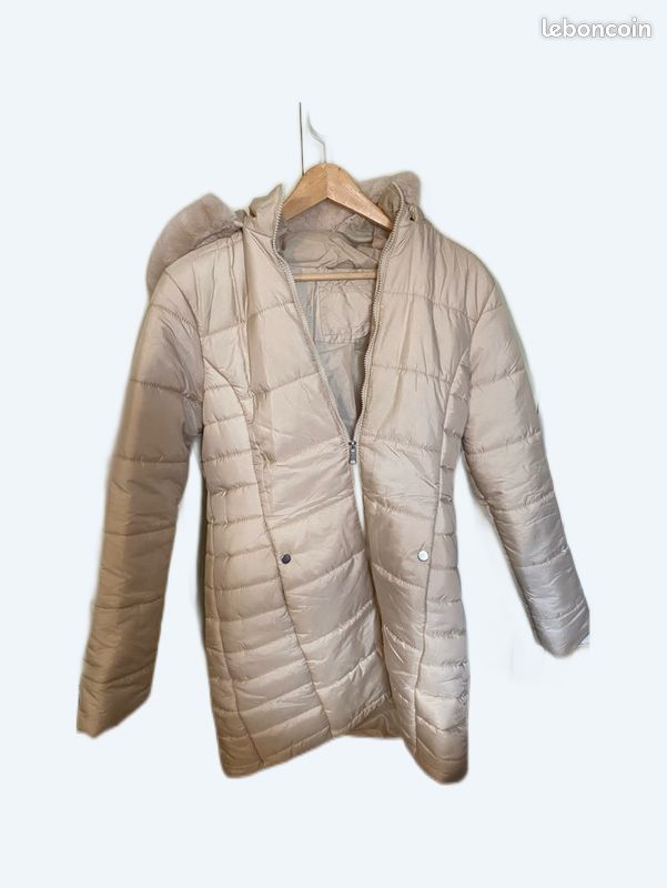 Doudoune beige femme T 40 (image 1)