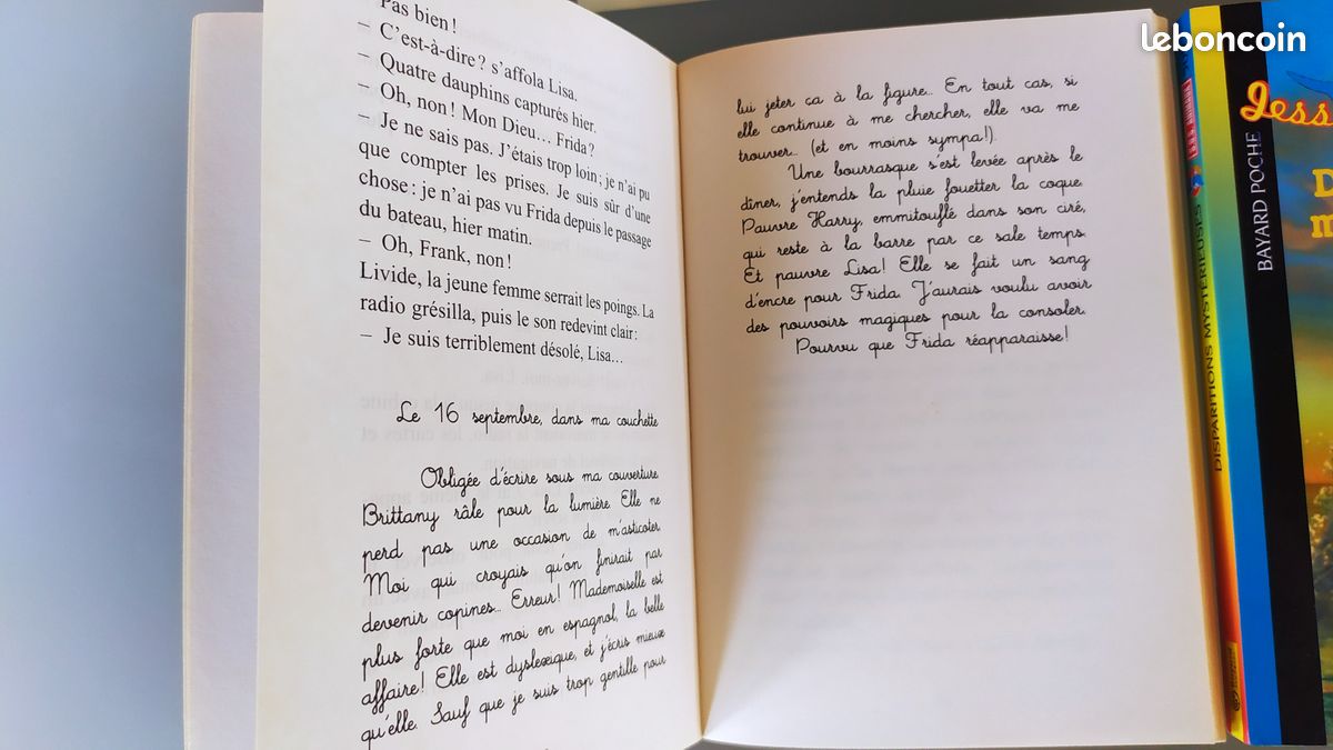 Lot 4 livres Jessica et les dauphins Lucy Daniels dès 9 ans (Doume) (image 3)