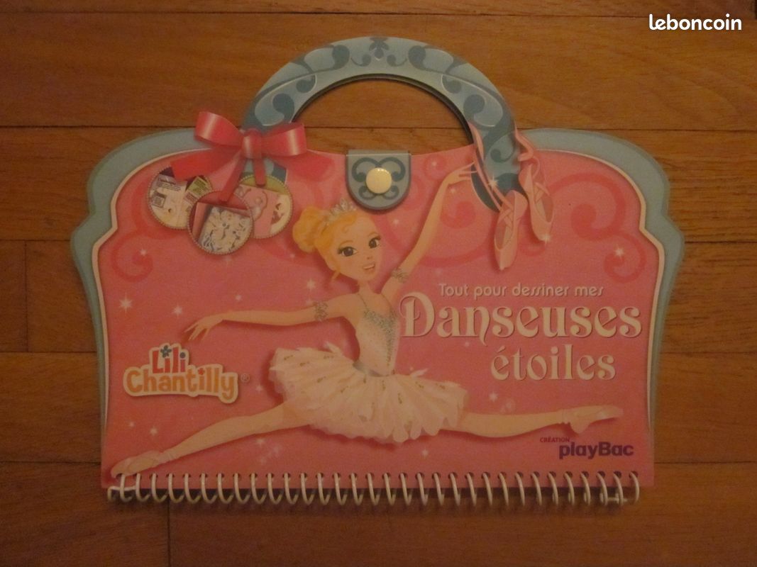 Carnet créatif "Danseuses" de Lily Chantilly (image 1)