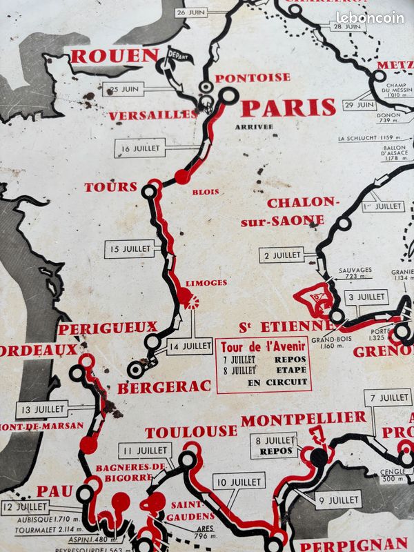 Programme Officiel Tour De France 1961 - 48e édition Et Tour De L'Avenir