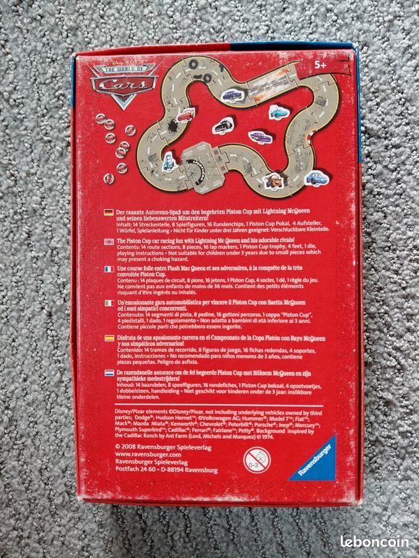 Jeu de course - Cars Piston Cup
-circuit personali (image 2)