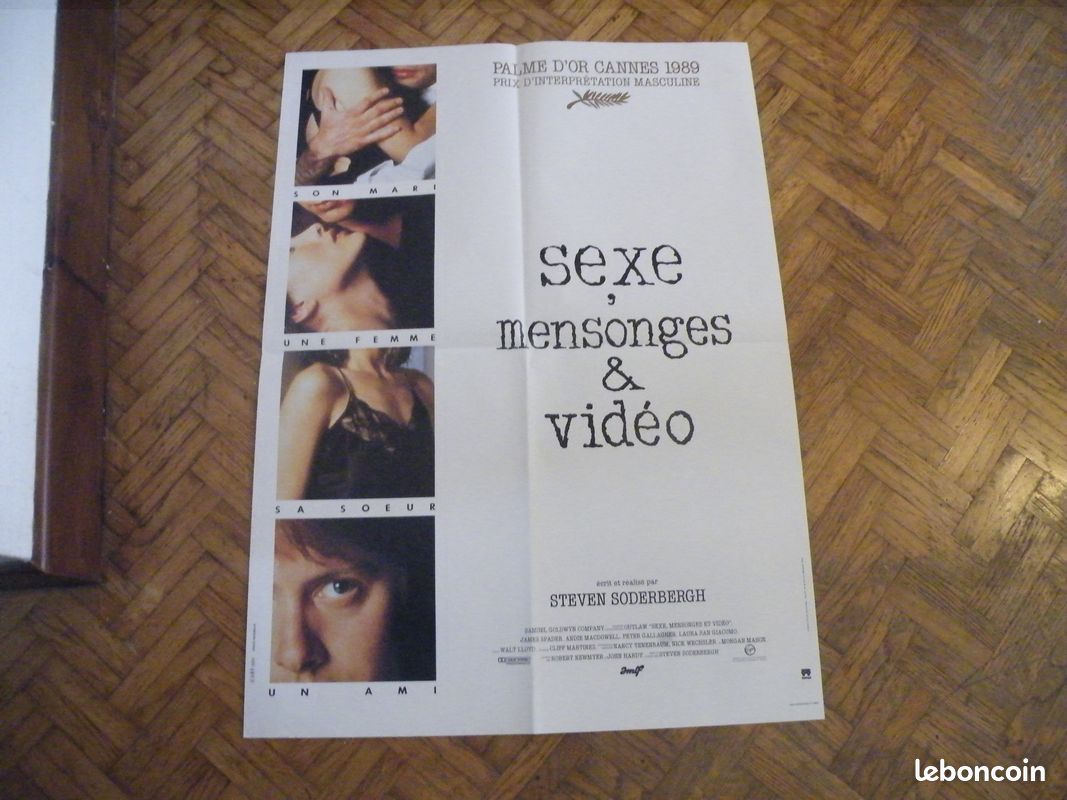 Sexe mensonges et video affiche cinema 60*80cm - Collection