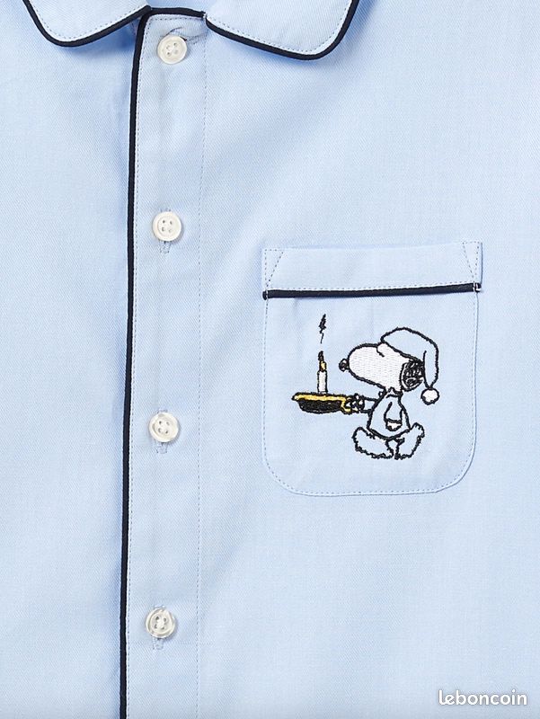 Pyjama Garçon Cyrillus X PEANUTS(TM) Collection Snoopy (Cyrillus