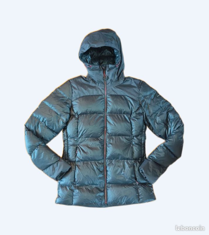 Doudoune chaude femme noir forclaz MT900 decathlon trek ski taille