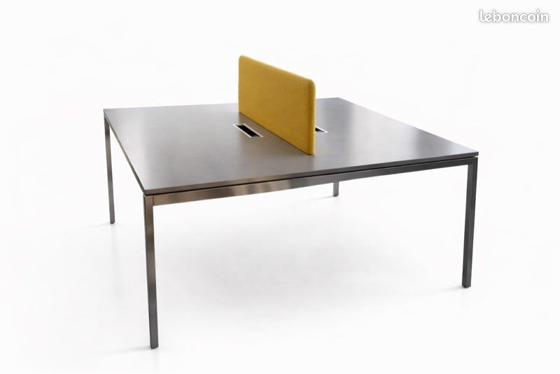 Bureau bench double professionnel 140/160 cm (image 1)