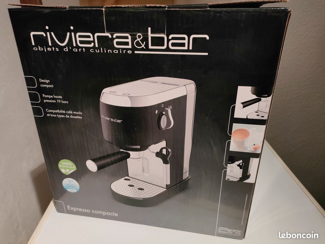 Machine à Café Expresso Riviera & Bar BSE 290 – À Pompe Avec Percolateur – Neuf