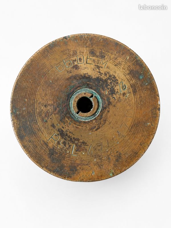 Douille d'obus décoré WW 1 (image 2)