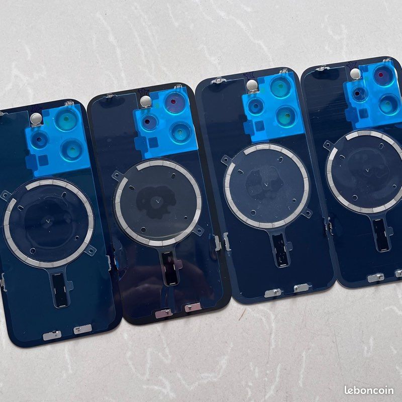Vitre Arrière De Remplacement Pour IPhone 15 Pro Et 15 Pro Max - Couleur Noir - Neuf