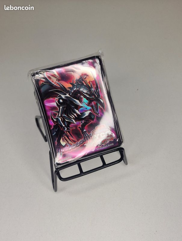 red eyes card sleeves 50ct (Dragun of Red Eyes) Holographic Top Loading Trading Card Sleeves Deck  Protector for YuGiOh/Japanese Art Anime Printing Card Sleeves 63x90mm(A04)  : Amazon.sg: Toys main image 1