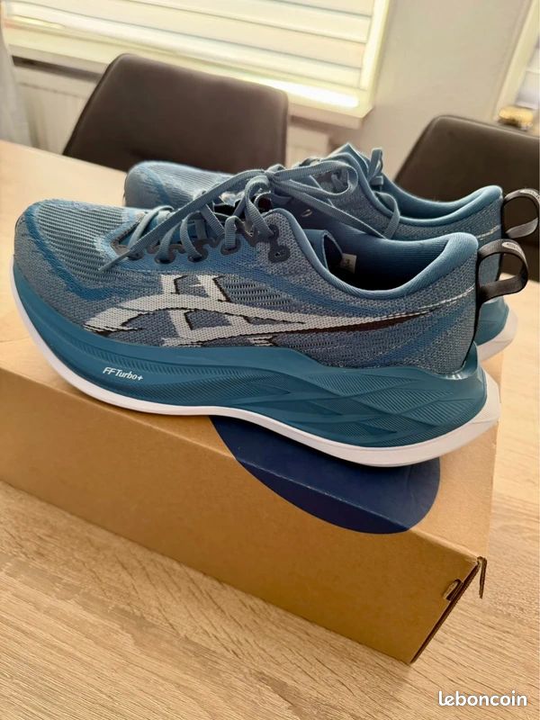 ASICS SU/PERBLAST 2 Bleu Blanc (image 2)