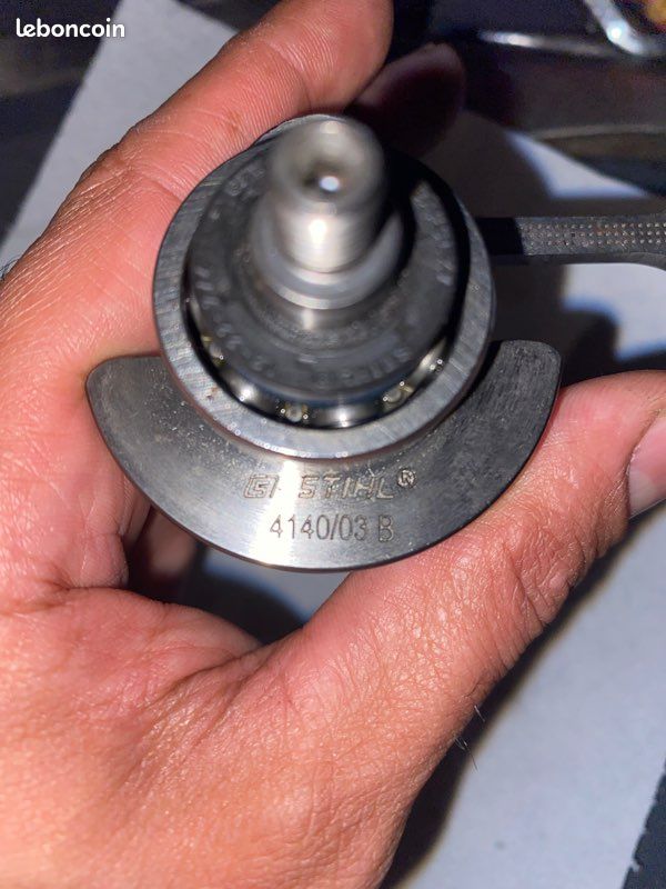 Vilebrequin Debroussailleuse Stihl réf 4140 FS38 Fs 45 FS55 KM55 (image 5)