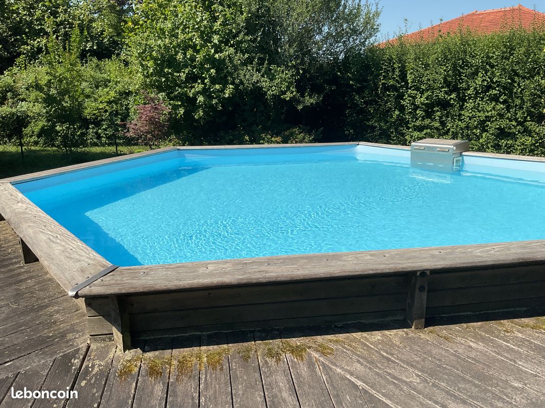 Vends liner piscine hexagonal, strictement neuf, suite erreur de mesures (image 1)