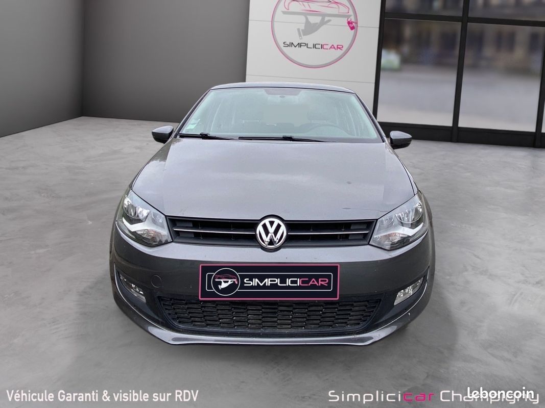 VOLKSWAGEN POLO TDI 90 CR FAP Confortline portes-Camera de