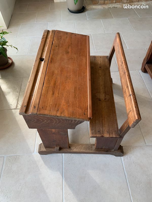 Bureau écolier ancien (image 2)