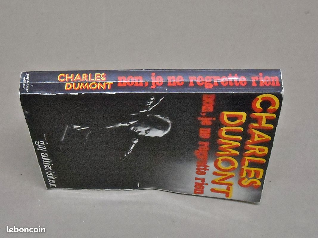 Charles Dumont « non, je ne regrette rien » 1977 (image 3)