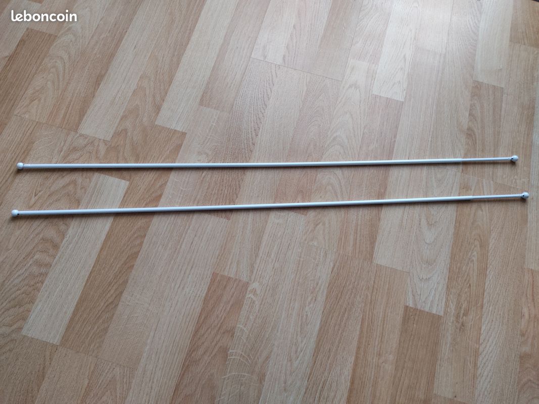 Tringles à Rideaux en Fer Forgé Extensibles de 80 à 110 cm (image 2)