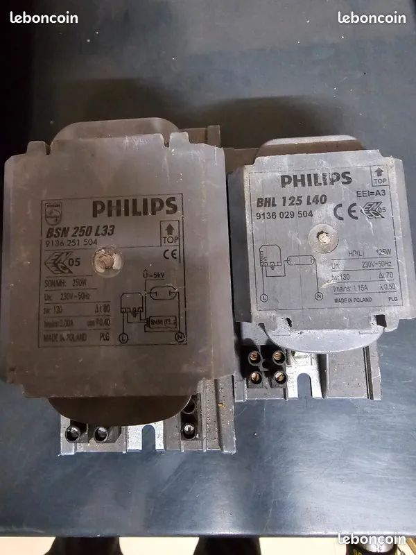 Materiel eclairage public (lampes, ballasts) (image 3)