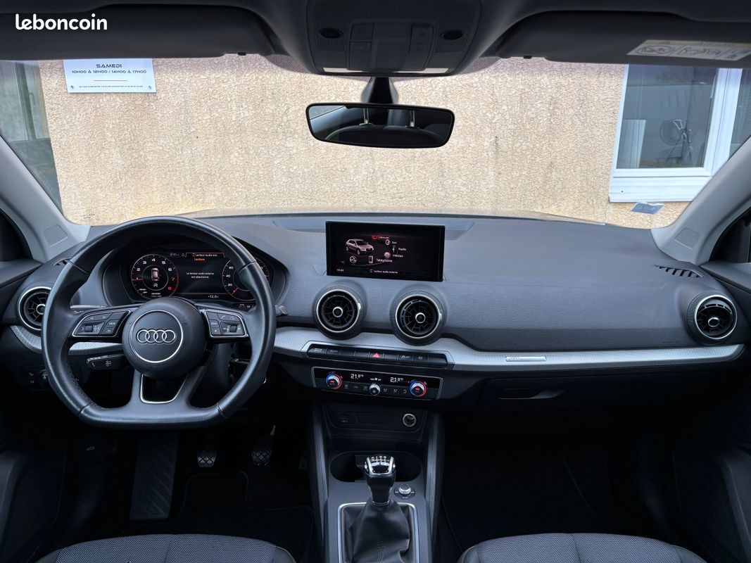 🟢 350 Euros / mois ⭐️ AUDI Q2 35 TFSI 150ch Design - Origine 🇫🇷 - 150cv 150 (➡️ Camera, CarPlay, Virtual Cockpit…) (image 9)
