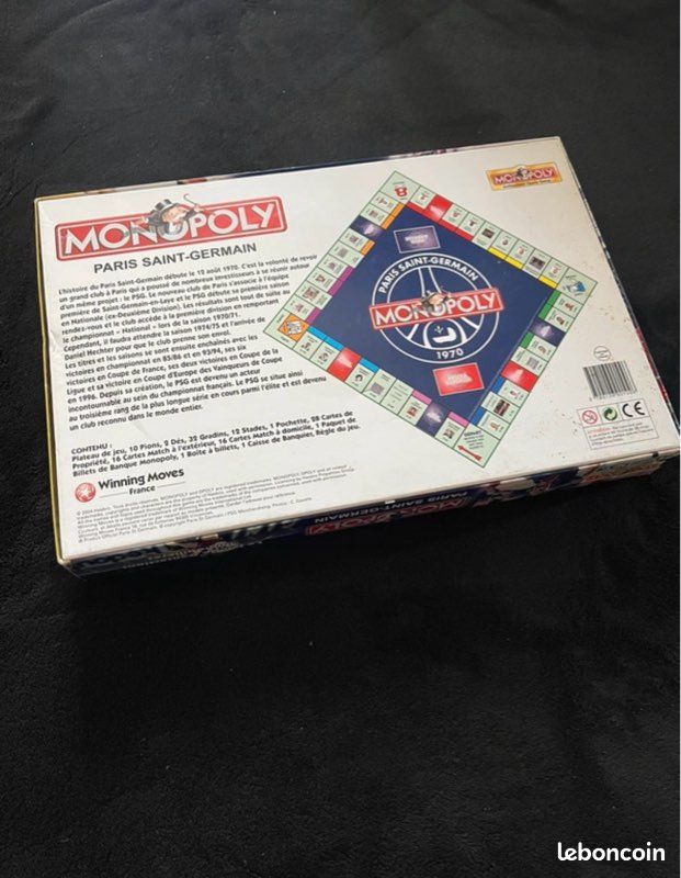 Monopoly: Édition Paris Saint-Germain (2014) - Jeux de Plateau