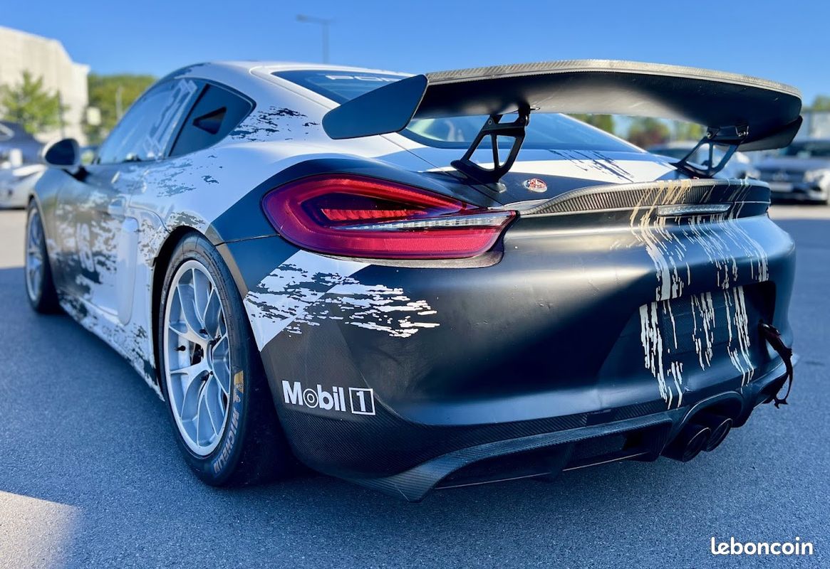 Porsche Cayman GT4 Clubsport Manthey Racing / Flat 6 3.8l 384 CH PDK 6 / Full Carbone / SRO / Préparation complète (image 4)