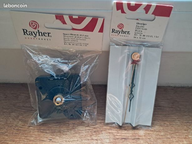 Mécanisme à pendule quartz et aiguilles neuf Loisirs créatifs