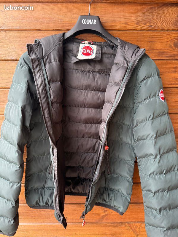🧥 Veste / Doudoune Colmar Vert Brillant en très bon état (image 4)