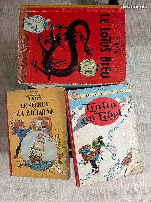 Plus de 20 BD état moyen (image 1)