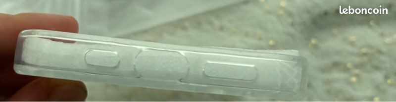 Coque iPhone 12 transparente motif coquillage (image 5)