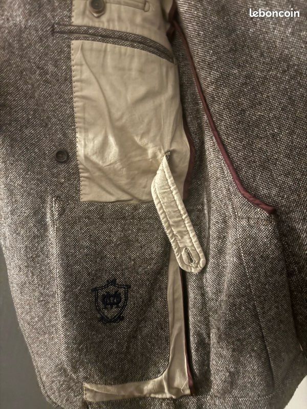 Blazer homme Massimo dutti taille m en française et taille 48 neuf jamais mise (image 4)
