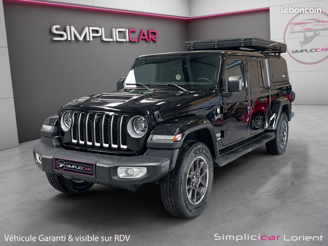 JEEP GLADIATOR 3.0 V6 MULTIJET 264ch OVERLAND Hard top Regulateur adaptatif Sieges chauffant Garantie Constructeur (image 4)