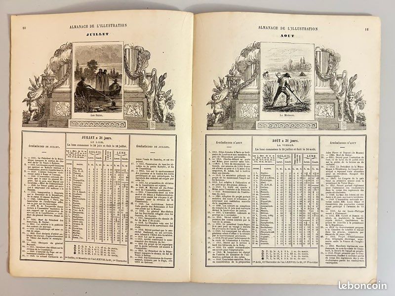 Lot de 9 almanachs L’illustration (image 5)