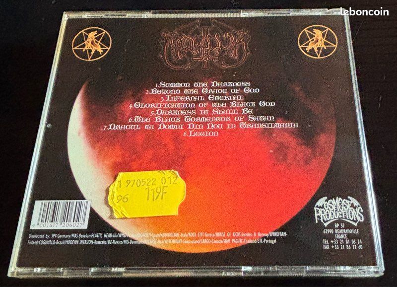 Cd Marduk « Heaven Shall burn…when we are gathered » (image 4)