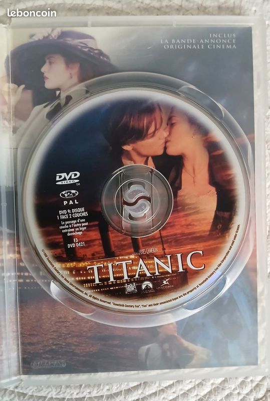 Dvd titanic en bon état (image 2)